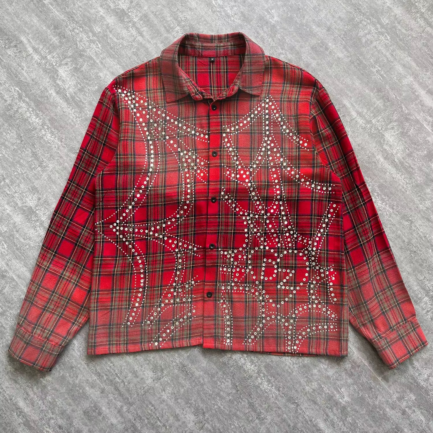RED/BLACK FLANNEL